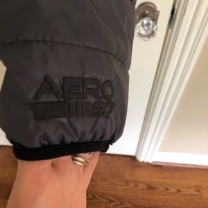NWOT Aeropostale’s young men’s gray puffer jacket